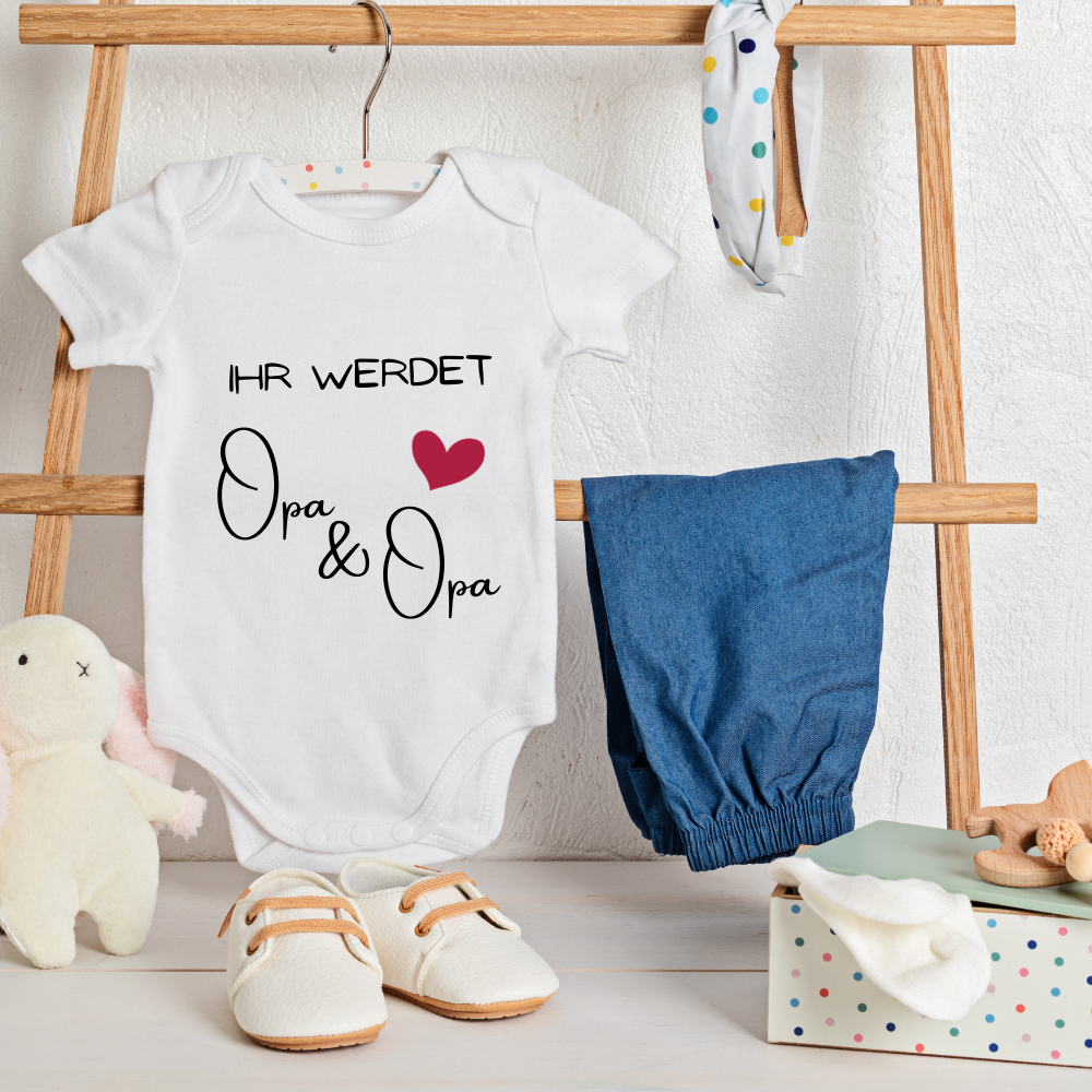 Babybody, Verkündung der Schwangerschaft, Oma, Opa, Tante, Onkel...